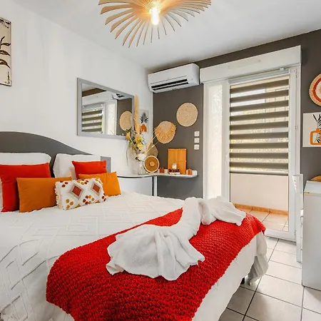 Le Flamboyant Du Fonserane - Climatise Apartment Beziers